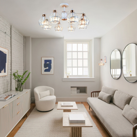 Потолочная люстра Eurosvet Lord 70075/8 белый 