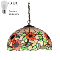 Люстра подвесная с лампочками Omnilux OML-80703-03+Lamps