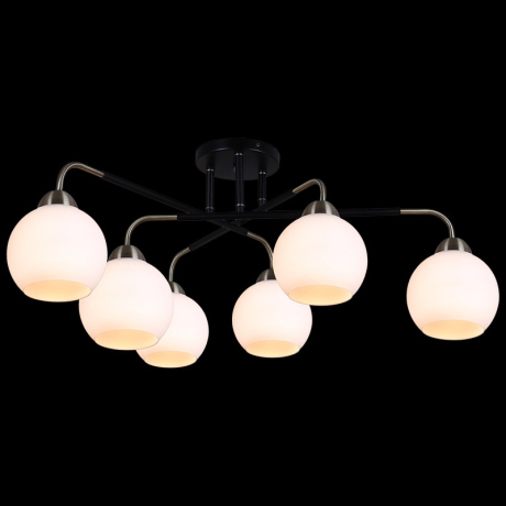Потолочная люстра Illumico IL0252-6CSQ-79 BK AB (1423893) 