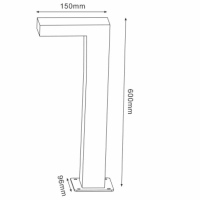 28851/61/30 Уличный светодиодный фонарный столб Lucide Texas-IR