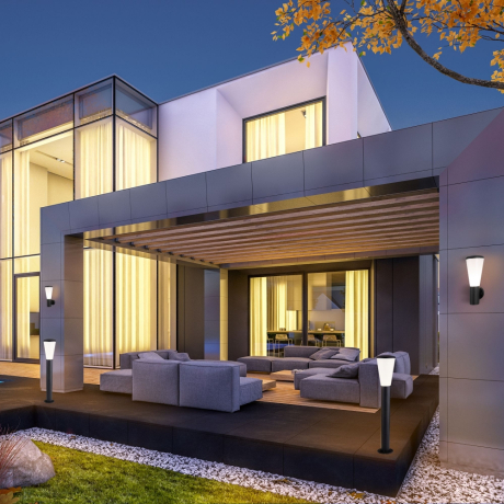 Настенные уличные светильники