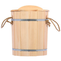 Витринный образец!  <295572> Запарник 16 л. с крышкой, липа, Hot Pot 33224