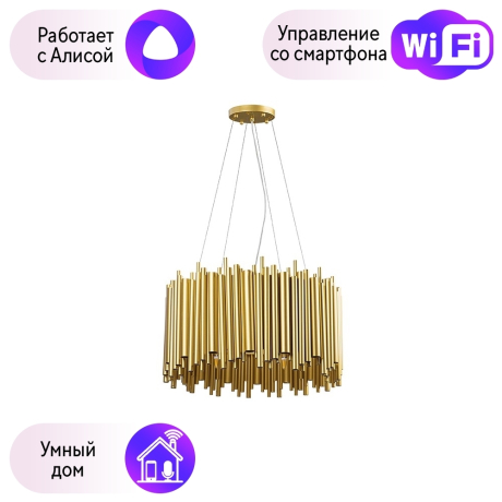 Подвесная люстра Lightstar с поддержкой Алисы, Savona 816102 