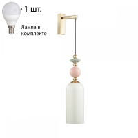 Бра с лампочкой Odeon Light Candy 4861/1WA+Lamps E14 P45