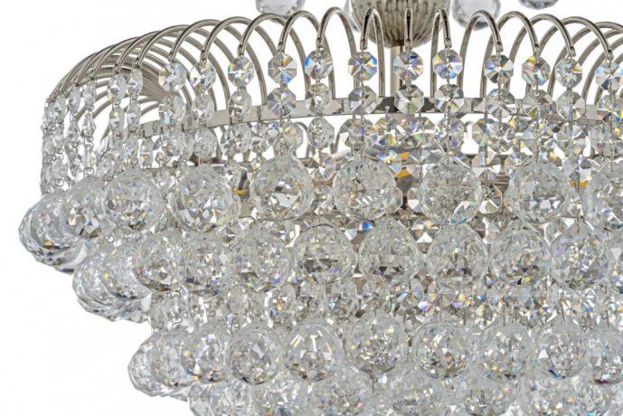 Подвесная люстра Arti Lampadari Pompei Nickel Pompei E 1.5.40.100 N 