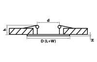 Витринный образец!  <26949> 010031 Встраиваемый светильник LightStar LEVIGO