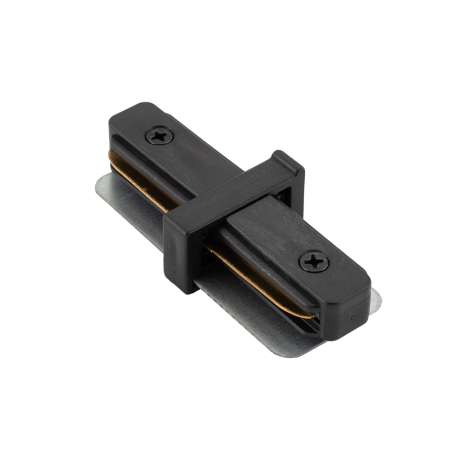 Прямой коннектор соединитель для однофазного шинопровода Denkirs TR1101-BK 