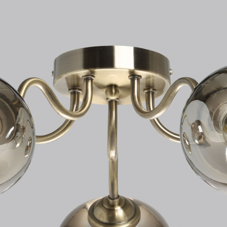 Потолочная люстра Альфа De Markt с поддержкой Алиса 324018105-A 