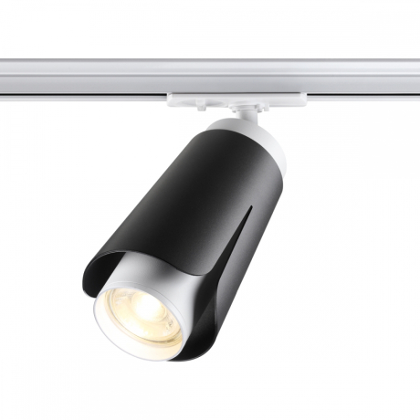 Однофазный светильник для шинопровода с лампочкой Novotech 370836+Lamps 