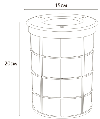 Светильники встраиваемые в дорогу