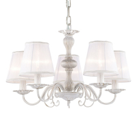 Подвесная люстра с лампочками Favourite Malta 1730-5P+Lamps E14 Свеча