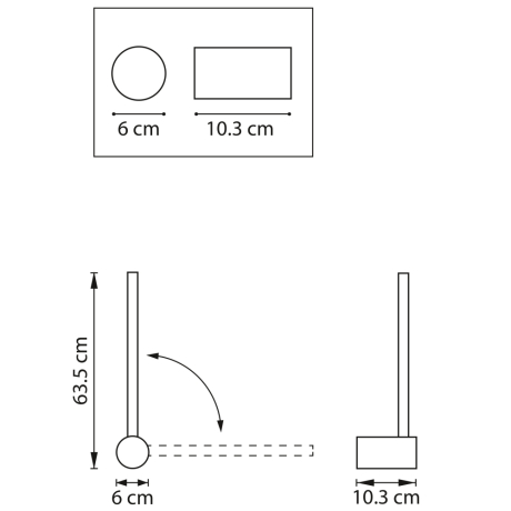 Светильник настенный Tubo Lightstar 748833 