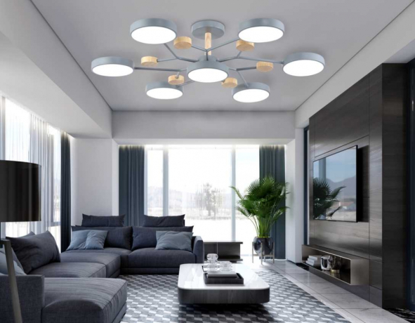 Люстра на штанге Ambrella light COMFORT FL4865 