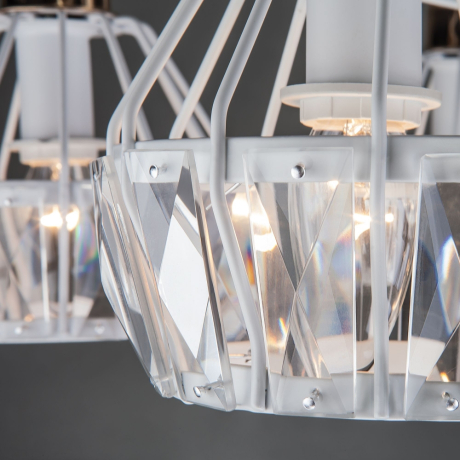 70075/5 белый Потолочная люстра Eurosvet Lord 