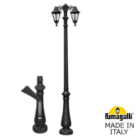 Парковый фонарь Fumagalli NEBO BISSO/Rut 2L DN E26.202.S20.AXF1R DN