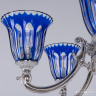 Торшер Bohemia Ivele Crystal 72009TP/6/175 NW P2 U Clear-Blue/H-1H FL3S 