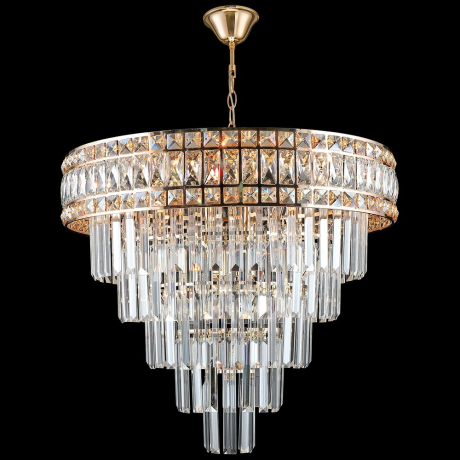 Подвесная хрустальная люстра Reluce 02162-0.4-08 FGD (1425114) 