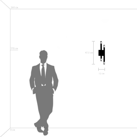 Настенный светильник Iris Lightstar 734647 