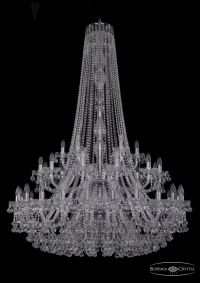 1409/24+12+6/460/h-174/2d/Ni Подвесная люстра Bohemia Ivele Crystal