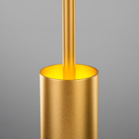 Подвесной светодиодный светильник Dante Eurosvet 50203/1 LED матовое золото (a051710)