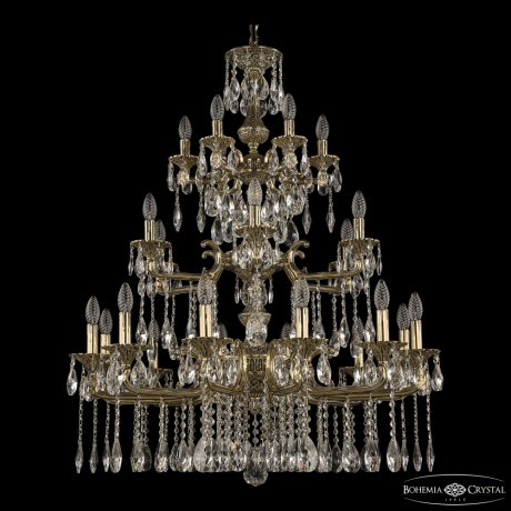 Подвесная люстра Bohemia Ivele Crystal Verona 72115/12+6+6/300/3D A GB 
