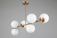 Люстра с поддержкой Алисы На штанге Omnilux OML-66627-06-A