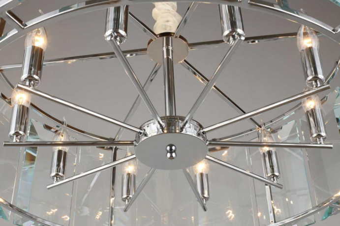 Люстра подвесная с лампочками Omnilux OML-81513-10+Lamps 