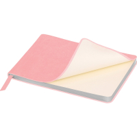 Нарушена упаковка!  <795224> Еженедельник датированный 2026 МАЛЫЙ ФОРМАТ 105х160 мм, А6, BRAUBERG "Blaze", фольга, розовый, 117215