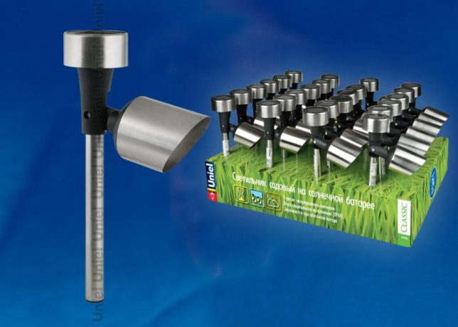 Светильники уличные на солнечных батареях