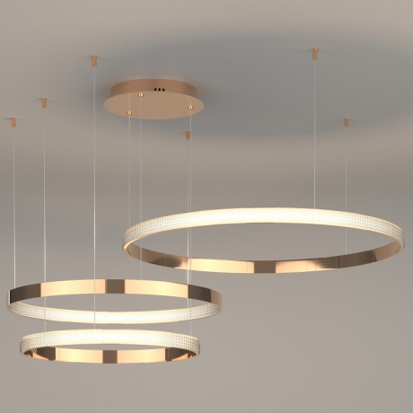 Подвесной светильник Eurosvet Posh 90175/3 медный 