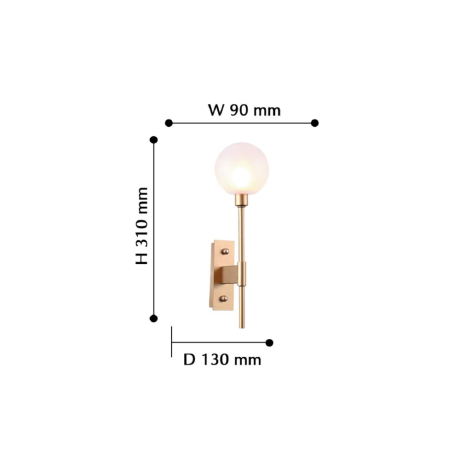 2515-1W Бра Favourite Babylon 