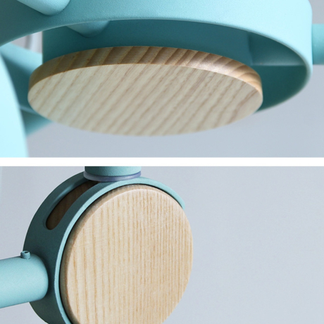 Люстра на штанге Rolla 6 Gray ImperiumLoft ROLLA01 (178069-26) 