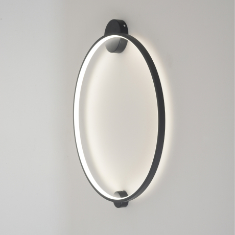 Настенный светильник с пультом ДУ Crystal Lux REAL AP26W LED BLACK 