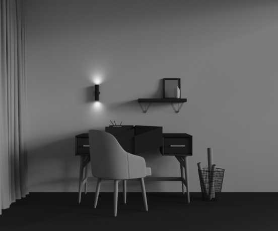 Бра Maytoni Technical Calipso C106WL-02-GU10-B 