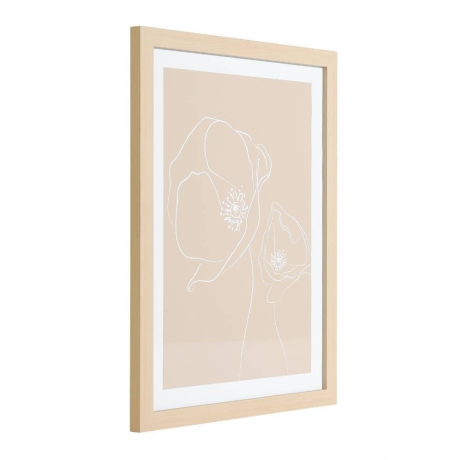 423083 Картина ROBERVAL, L330, B16, H430, пластик, стекло, розовый Eglo 