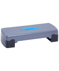 Нарушена упаковка!  <517506> Степ-платформа фиксирующаяся SP-103 67,5х28,5х15 см, 2-х уровневая Starfit (УТ-00019258)
