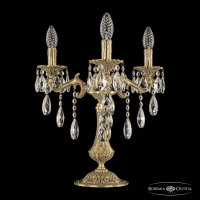 Настольная лампа Bohemia Ivele Crystal 7202L/3/125 B FP