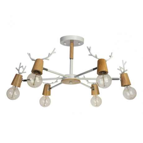 Люстра на штанге LOFTIT Sven 10024/6 White 