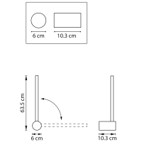 Светильник настенный Tubo Lightstar 748847