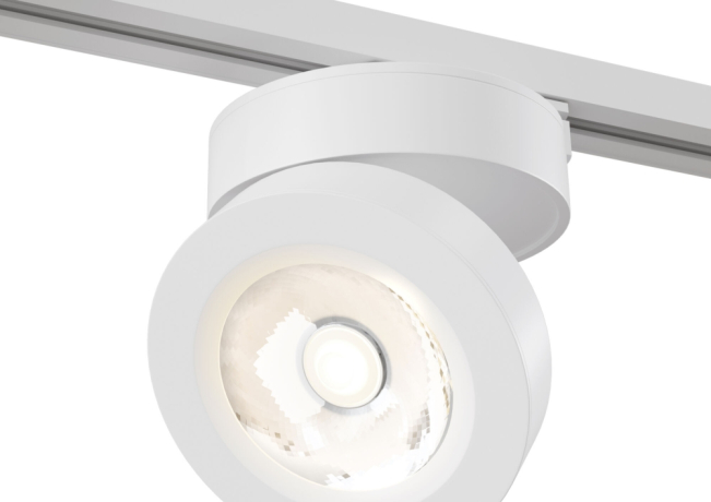 Однофазный LED светильник 12W 4000К для трека Track Maytoni TR006-1-12W3K-W4K 