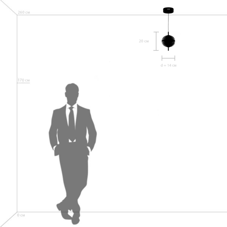 Подвесной светильник Acrile Lightstar 738023 