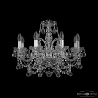 Подвесная люстра Bohemia Ivele Crystal 1411 1411/8/195 Ni Balls