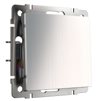 Выключатель одноклавишный (глянцевый никель) Werkel W1110002