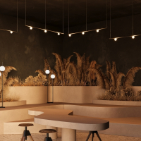 Накладной светильник Maytoni Technical Luna TR185-1-3W2.7K-B