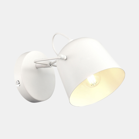 SLE1805-501-01 Светильник настенный Белый/Белый E27 1*40W 