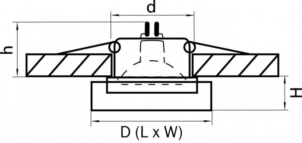 006140 Встраиваемый точечный светильник Lightstar Lei Mini 