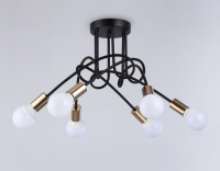 Потолочная люстра с лампочками Ambrella light TR80419+Lamps