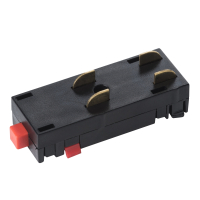 Соединитель прямой для однофазного шинопровода Barra Lightstar 505107