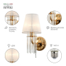 Бра в комплекте с Led лампами Rivoli Б0054949+Lamps 