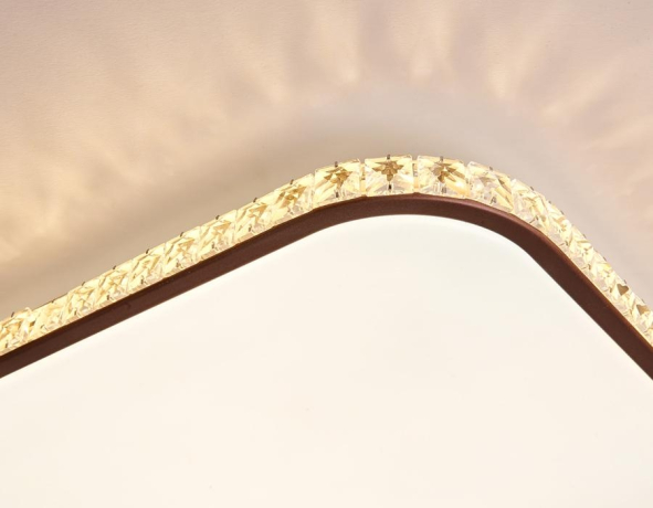 Потолочная светодиодная люстра с пультом ДУ и дополнительной подсветкой Ambrella light Orbital FF76 